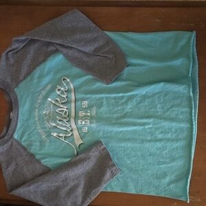 Size 14-16 Girls 3/4 Sleeve Shirt